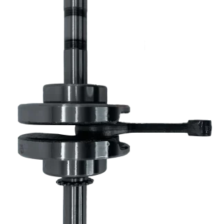 VIRABREQUIM COMPLETO (COM BIELA) P/ MOTO HONDA C 100 BIZ KS 98/05 - C 100 BIZ ES 99/06 - C 100 BIZ + 02/05 (COM 2 ROLAMENTOS)