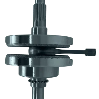 VIRABREQUIM COMPLETO (COM BIELA) P/ MOTO YAMAHA T115 CRYPTON K/ED 10/16 (COM 1 ROLAMENTO)