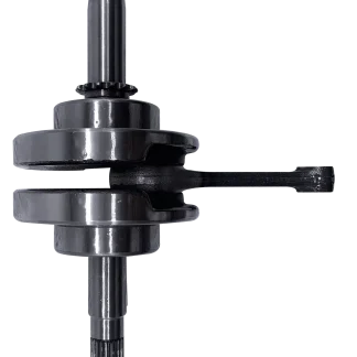 VIRABREQUIM COMPLETO (COM BIELA) P/ MOTO HONDA POP 100 07/15 (COM 2 ROLAMENTOS)