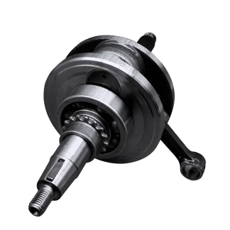 VIRABREQUIM COMPLETO (COM BIELA) P/ MOTO HONDA POP 110I 16/24 (COM 2 ROLAMENTOS)