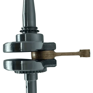 VIRABREQUIM COMPLETO (COM BIELA) P/ MOTO YAMAHA YBR 125 K 01/05 - YBR 125 E 00/05 - YBR 125 ED 02/05 - XTZ 125 K/E 03/05 - 17 DENTES (C /1 ROLAM.)