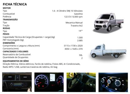 SHINERAY TLUX 1.6 GASOLINA - Imagem 6