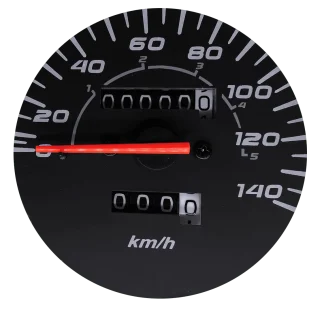 VELOCIMETRO DO PAINEL P/ MOTO HONDA CG 150 TITAN ESD 04/08 (C/ HODOMETRO PARCIAL) (MODELO TP005)