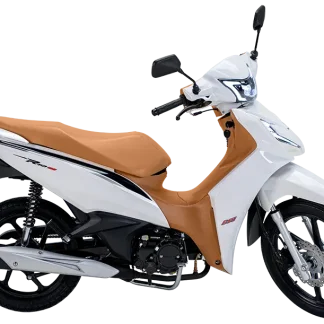 RIO 125 0km 2025 Branca com Banco Marrom SHINERAY