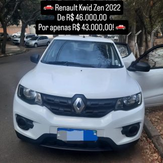 RENAULT KWID 2022 BRANCO
