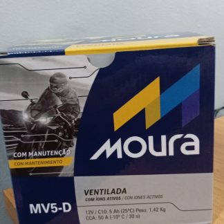 Bateria moura 5 amp. MV5-D ventilada
